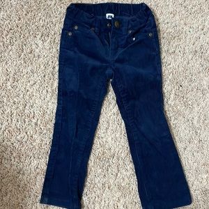 EUC worn once Janie and Jack navy corduroy pants